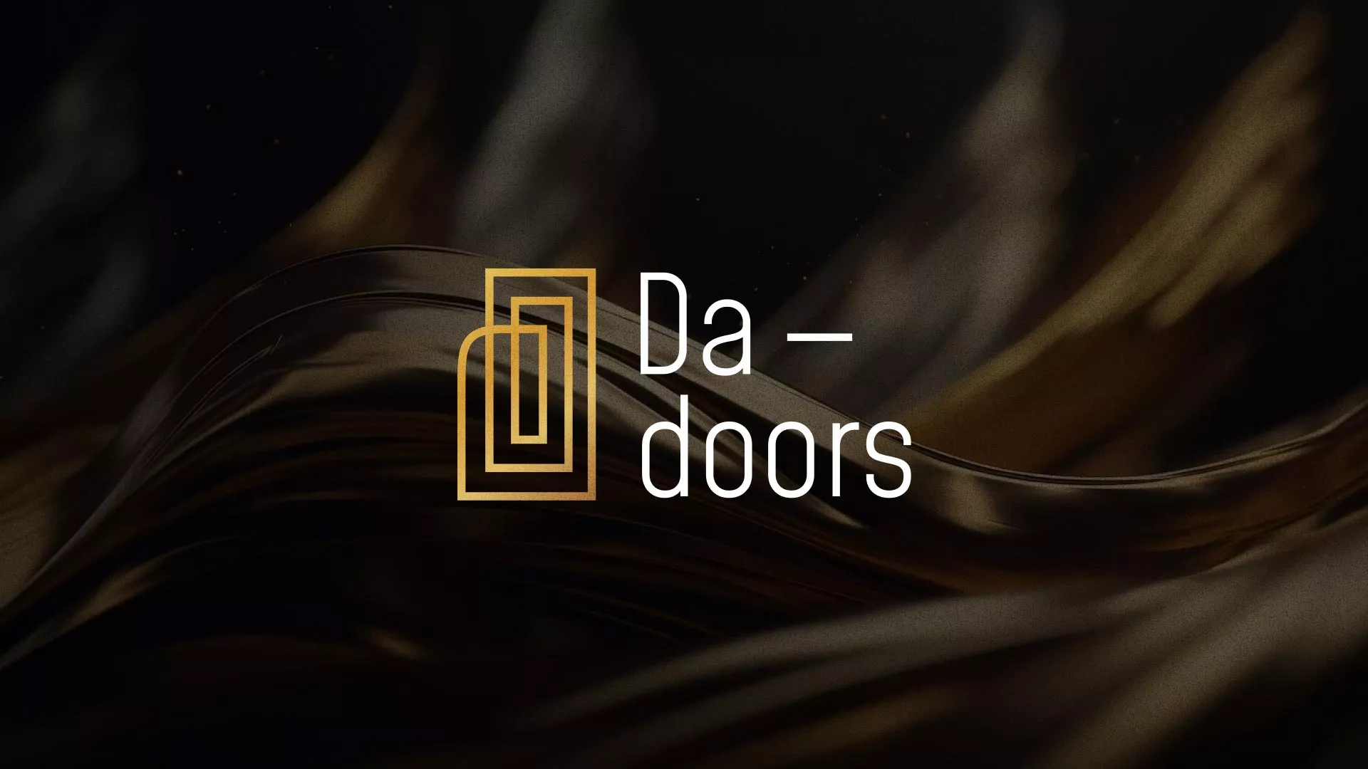 Разработка логотипа для компании «DA-DOORS» в Сясьстрое